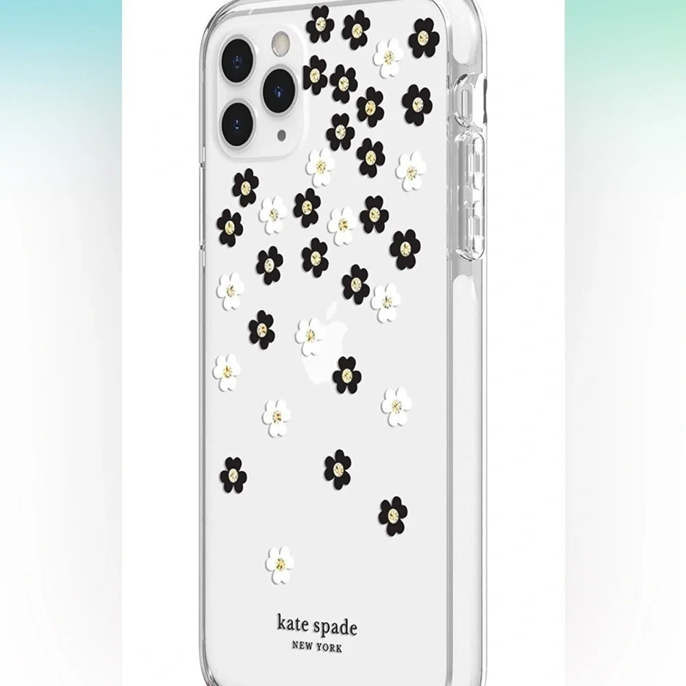NWT Kate Spade New York Scattered Flowers iPhone 11 Pro Max Clear Floral Case